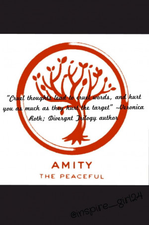 Amity quote! I made this!!