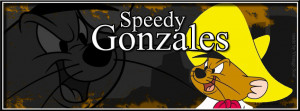 Speedy Gonzales Cartoon Song Lyrics