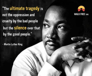 Silence is compliance. Whether racial , inequalities exist within ...
