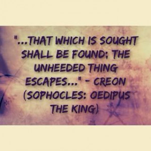 ... Creon #wisdom #quote Sophocles: Oedipus The King #GreekTragedies