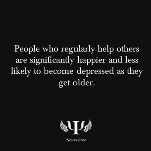 People who help others