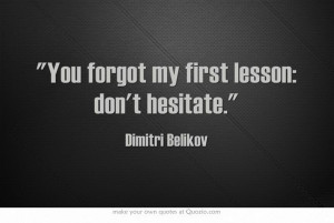 Vampire Academy Quotes | Dimitri Belikov