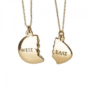 East and West Egg Gatsby Necklace | Outofprintclothing.com