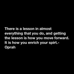 oprah-she's got it right...