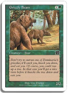 and they're pretty mediocre, as bears go