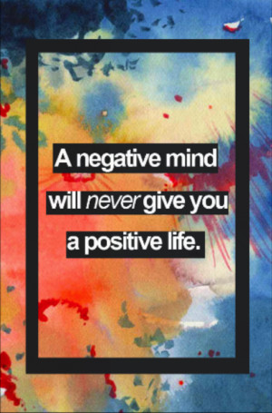 ... positive positive not negative positive thinking power of positive