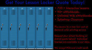 Building and District Lesson Locker Quote Request