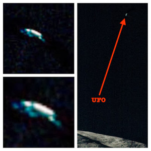 Ufo With Long Arm Crosses