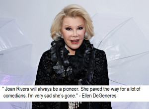 Joan Rivers Death Quotes