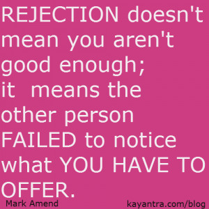 Quotes About Love Rejection