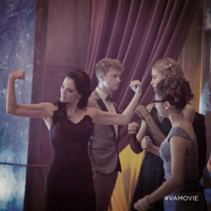 ... Picture of Rose Hathaway (Zoey Deutch) on the set of Vampire Academy