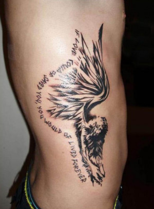 quote tattoo designs rib | Tattoo Ideas, Designs and the Meaning ...