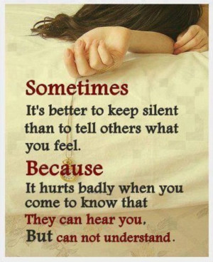 what hurts the most..