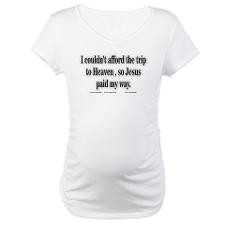 Cute Christian Sayings Maternity Tees