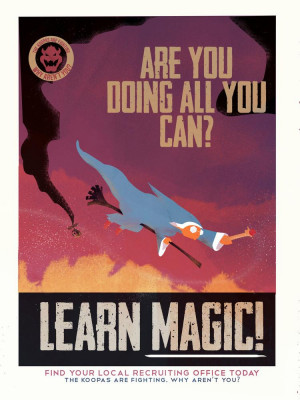 World War 2 Propaganda Posters for Super Mario