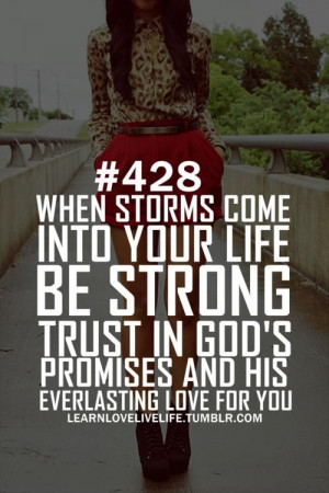 Christian Quotes About Storms