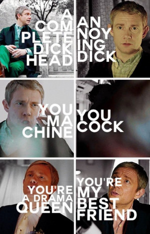 How john says he loves Sherlock