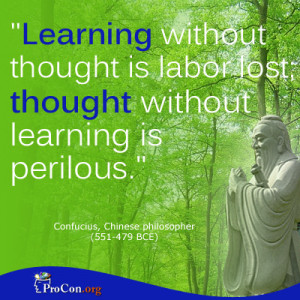 ... critical thinking quotes gallery learning without thought is labor