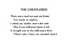 The Unexplorer