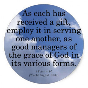 Bible Quotes About Serving Others http://www.zazzle.com/using_gifts ...