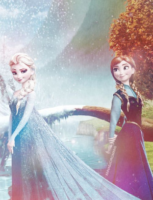 Elsa Elsa and Anna's Sisterly Bond