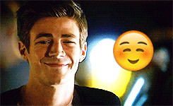 Barry Allen and emojis