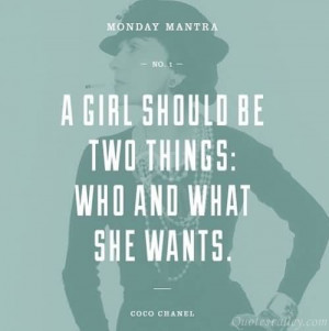 Girl Should Two Things...