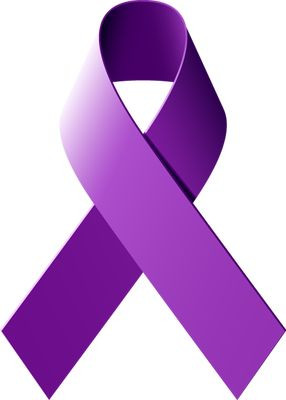 purple ribbon - pancreatic cancer