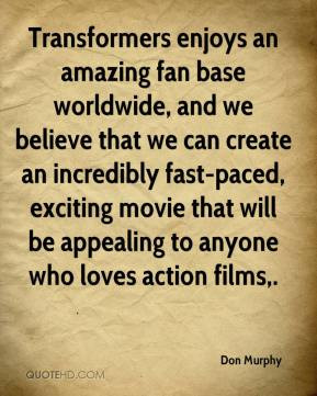 ... fast-paced, exciting movie that will be appealing to anyone who loves