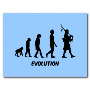 Funny Evolution Bagpipes Musician Tshirts And Gifts For