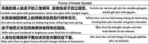 Funny Chinese Quotes