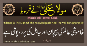 Visit Wilayat Mission hGolden Sayings By Moula Ali by WilayatMission
