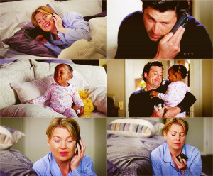 Meredith and Derek