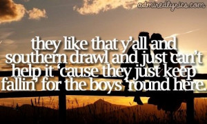 Blake Shelton ~ Boys round here