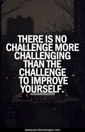 Improvement quote...
