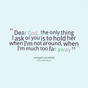 Dear God Quotes