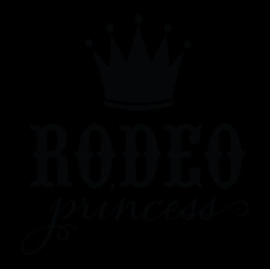 Rodeo Princess Wall Quotes™ Decal