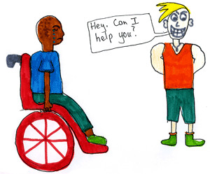 helping someone with a disability