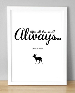 After all this time.. Always. Includes Doe Patronus (A5 / 148 x 210mm ...