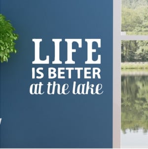 Life is better at the lake SE034 Lake Rules Life is better at the lake