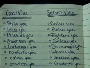 God's Voice / Satan's Voice