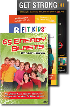 Kids Fitness Video Trio – DVD