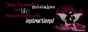Mistakes Happen Facebook Cover