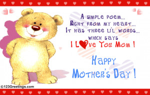 mothers day poems and quotes a mother s love poem mothers day poems ...