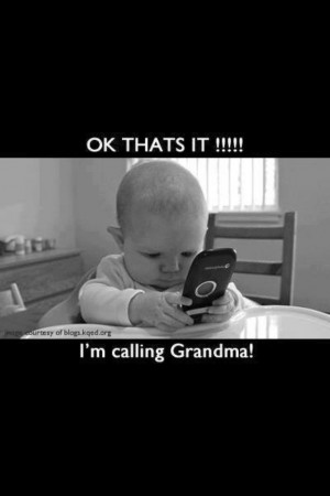 Benefits of being a grandmother.