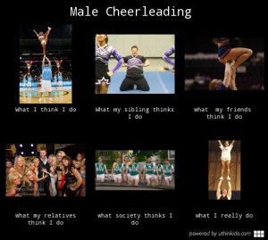 Male Cheerleader Meme