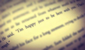 Sam's quote and my favorite! from Shiver by Maggie Stiefvater