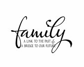 Family Wall Decal - Vinyl Wall Quote Saying for Living Room Family Roo ...