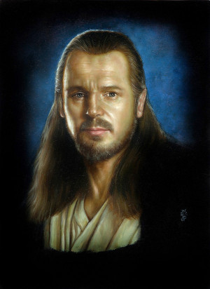 Qui Gon Jinn Painting...