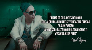 Mamá de dijo antes de morir que algún dia seria feliz y que seria ...